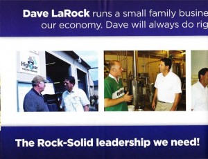 Unauthorized use of Catoctin Creek Distillery image in Dave LaRock campaign mailer