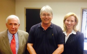 Frank Wolf, Andrew Nicholson, and Barbara Comstock.