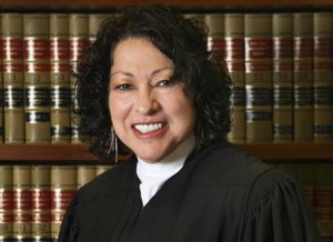 Associate Justice Sonia Sotomayor asks the question