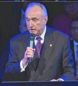 New York City Police Commissioner, William J. Bratton