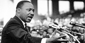 MLK: “Again and again, we must rise to the majestic heights of meeting physical force with soul force.”