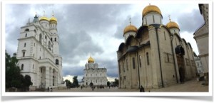 The Churches within the Kremlin (Photo by John P. Flannery)