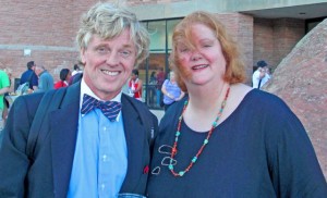 Mame Reilly at the Dem Convention in 2008