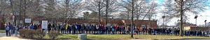 Loudoun Valley High School walked out on March 14, 2018