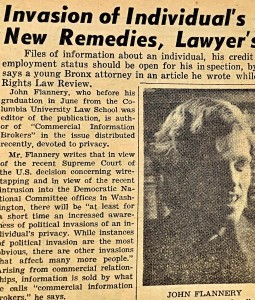 Little has improved since the author’s privacy article published in 1972