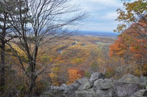 A Fall view from the Appalachian Trail nearby