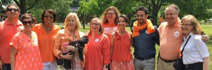 An array of the public officials who appeared to lend support to the Moms’ protest